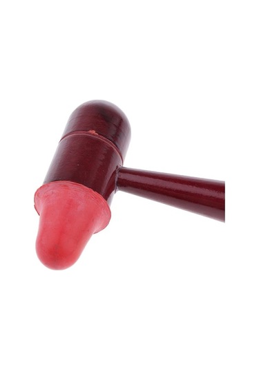 Besthome1 Suntek Ahşap Masaj Çekiç - Tetik Nokta Masajı - Stres Azaltıcı Kahverengi Kahverengi