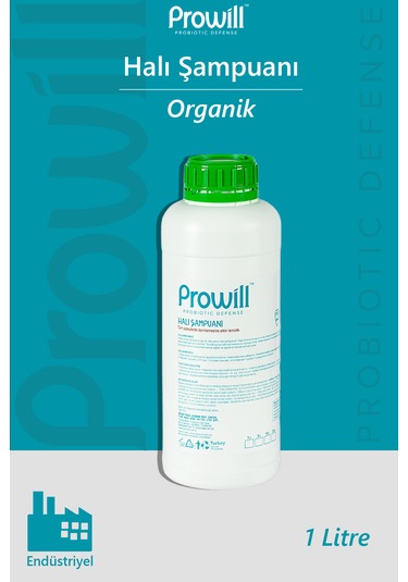 Organik Halı Şampuanı 1 Litre - Halı Yıkama Şampuanı Tekli