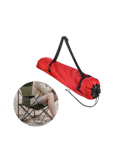 Dolıty Kamp Sandalyesi Çantası Malzeme Kılıfı Omuz Haftasonu Kırmızı Çok Renkli