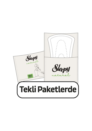 Sleepy Natural Ultra Hassas Günlük Ped Uzun 64 Adet