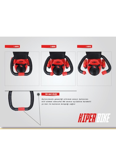 Rival RV501 Hiper Bike Kontrollü 3 Tekerlekli Bisiklet