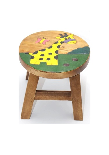 Çocuk Taburesi Büyük Boy Çok Renkli