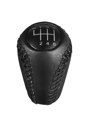 Gajeena Mazda 3/5/6/cx-7/mx-5 İçin Deri 6 Vites Vites Topu, 2005-2014 Model Uyumlu, Kolay Kurulum,  Yerine Değiştirme-