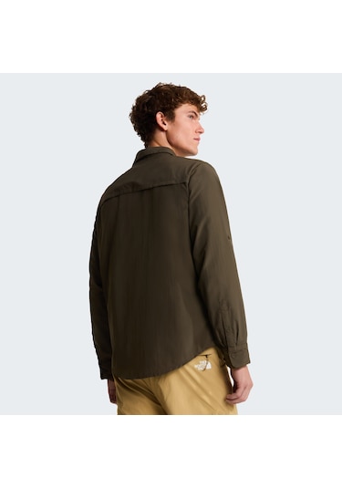 The North Face M Sequoia Long Sleeve Erkek Gömlek C-the0a8fu521l21l Yeşil