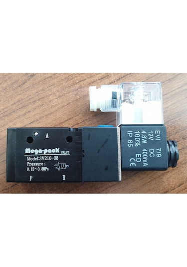 Air Süspansiyon Valfi Tekli 12 Volt 3v210-08 -