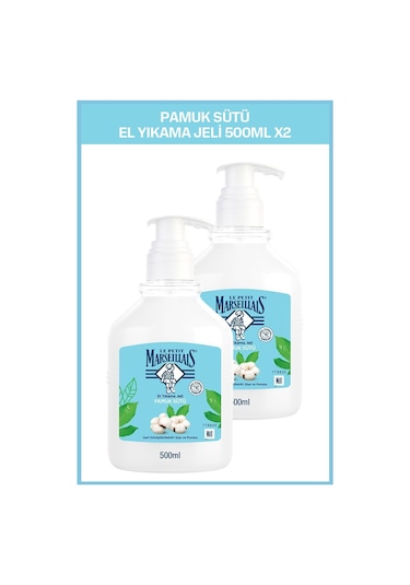 Le Petit Marseillais Pamuk Sütü Sıvı Sabun 2 x 500 ML