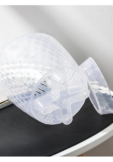 Tiko Home Tabaklı Şeffaf Çiçek Saksısı Seti 1,5 L 3 Ad 349786787