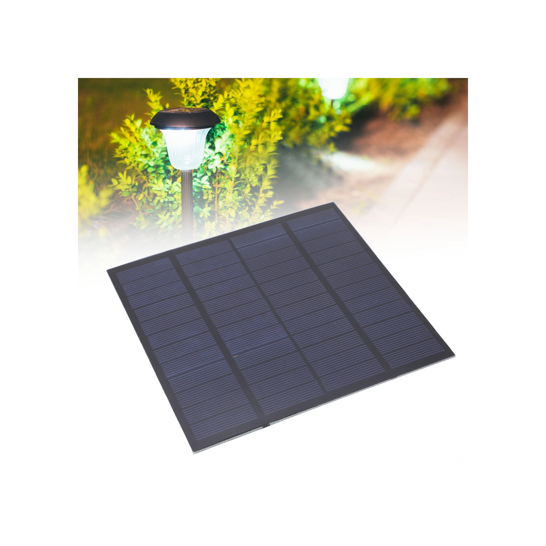 Vkemall 3w 12v Polisilikon Güneş Paneli - Ev İçi/ev Dışı Aydınlatma, Küçük Cihazlar İçin Taşınabilir Ve Kolay Kurulum Dıy Güneş Enerji Paneli