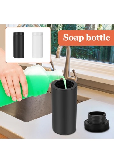 Dashanshop Cıvg Manuel Pompali Bulaşık Deterjan Dispanseri Beyaz 240ml Beyaz