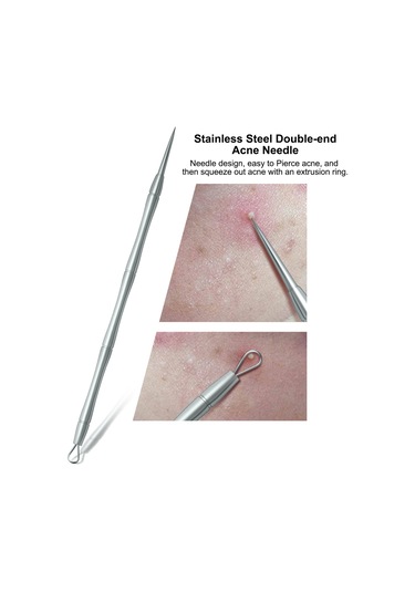 Vkemall Siyah Nokta Temizleme Seti: Paslanmaz Çelik, Çeşitli Renklerde Çanta, 2 Veya 3 Parça Seçenekli