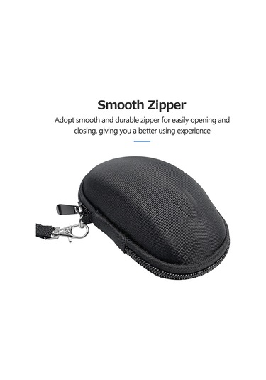 Yifomall Logitech M720/m705 Fare İçin Siyah Eva Materyal震防kilif, Taşınabilir Depolama Kutusu Siyah