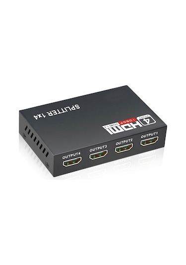 Hdmı Çoklayıcı 1 Giriş 4 Çıkışlı 1080P 3D Hdmı Splitter