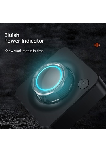 Suofeng C39 Bluetooth 5.0 Alıcı - Hi-fi Ses Aktarımı, 3d Ses Efekti, Mavi Işık, 3.5mm Aux Ve Rca Portları, Siyah