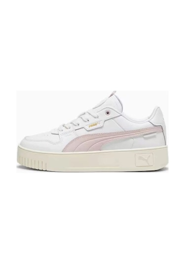 Puma Carina Street Lux Kadın  Beyaz Sneaker