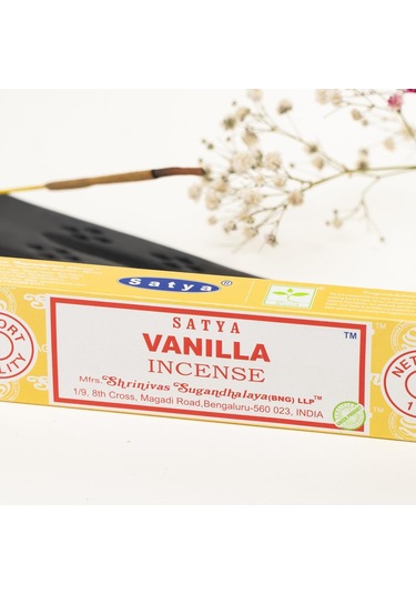 Satya Vanilya Aromalı Masala Çubuk Tütsü