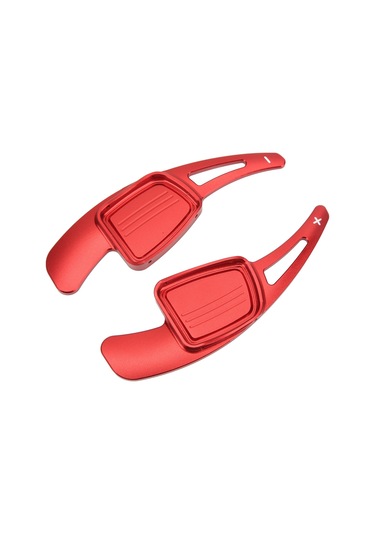 Reedark Audi A3/a4/a5/q5/q3 2017+ Alüminyum Vites Kaydırıcı Paspası - Uzunluklu, Anti-skayma, Spor Sürüş Deneyimi, Kırmızı Kırmızı