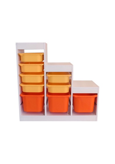 Woodnjoy Zigzag Oyuncak Dolap Mdf Lam