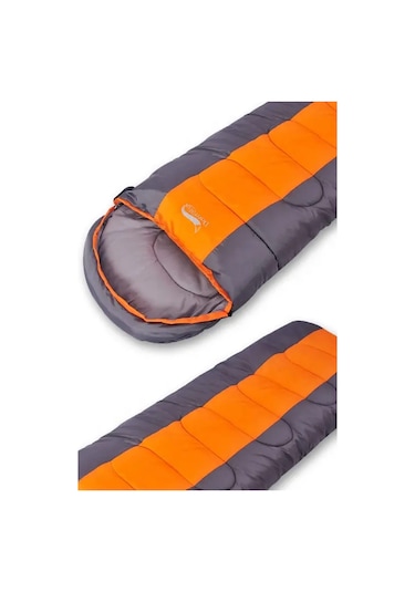 Efsane Kamp - Uyku Tulumu 2kg +5c To -10c - Turuncu