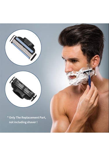 Gillette Mach 3 Erkek Tıraş Bıçağı Yedeği İçin Mach 3 Bıçak Yedeği