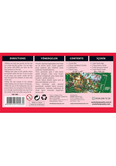 Anatolian Puzzle Halısı - 3000 Parçaya Kadar 9003