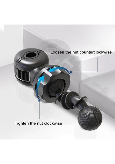 Pazly 360 Derece Dönebilen Usb Araç Arka Koltuk Soğutma Fanı, Hız Ayarlı, Taşınabilir, Siyah