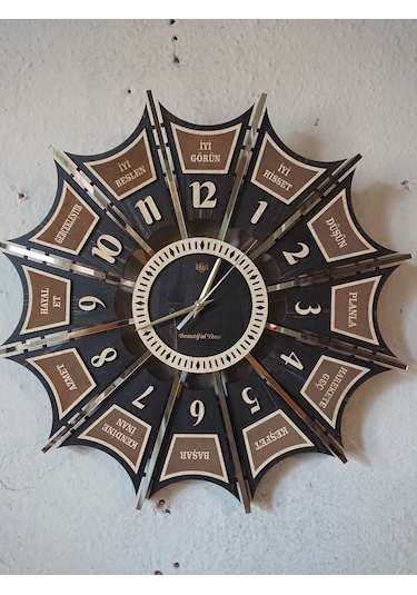 Duvar Saati 50Cm Goodtıme Çok Renkli