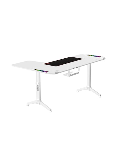 Twısted Minds Warrıor Tm-y-rw-rgb L Design Oyuncu Masası -Beyaz