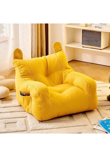 Tekli Kanepe Çocuk Küçük Kanepe Sandalye Bebek Okuma Köşesi Çok Renkli