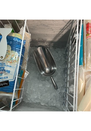 Gajeena Gümüş Alüminyum Mutfak Çekici - Ergonomik Kollü, Buz-kahve-fıstık-şeker-flour-popcorn Uygun, Paslanmaz Dayanıklı