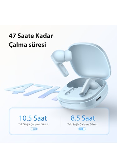 Qcy T13 Pro Bluetooth 6.0 Kulak İçi Kulaklık