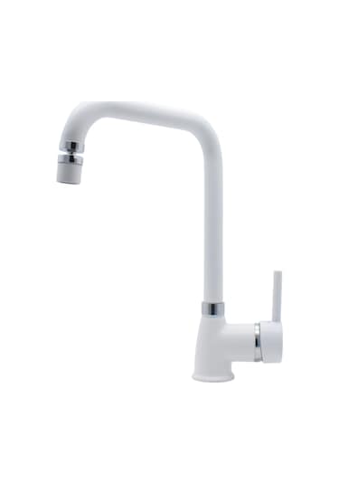 Kustar Varna Beyaz Kare Mutfak Eviye Bataryası