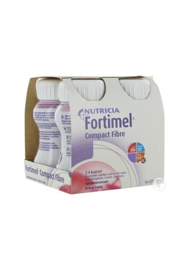 Fortimel Compact Fibre Çilek Aromalı 24 x 125 ML