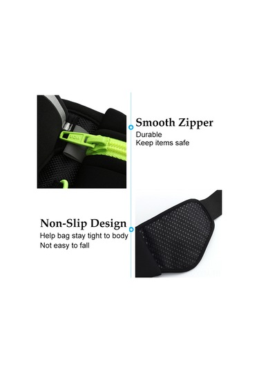 Geeksen Unisex Spor Bel Çantası, Su Flaslı, Su Geçirmez, Çok Fonksiyonlu, Koşu Ve Outdoor Aktivitelere İdeal, Mavi 1053 Mavi