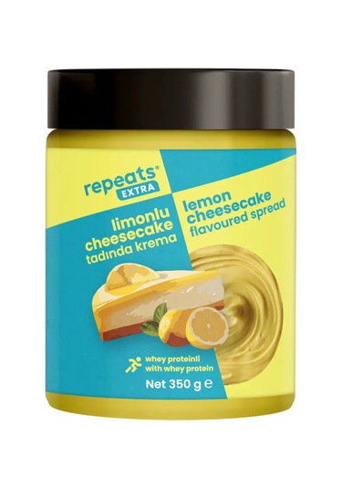 Extra Proteinli Limonlu Cheesecake Tadında Krema 350gr