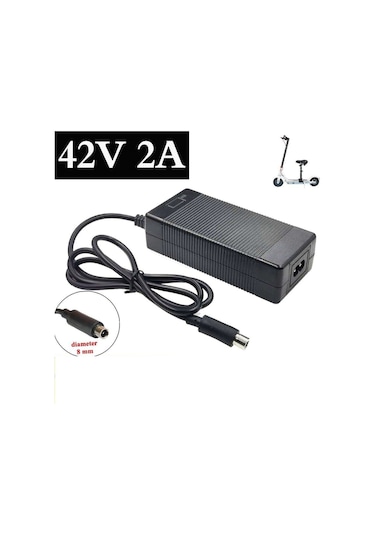 Elektrikli Scooter 42V 2A Şarj Aleti -Xiaomi Modelleri Ile Uyumlu