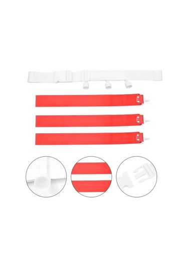 Sarı Ayarlanabilir Bayrak Futbol Kemeri Bağlantı Elemanı Bandı Canlı Renk Y Dayanıklı Kalınlaşmış Dokuma Amerikan Futbolu 58498202 Sarı