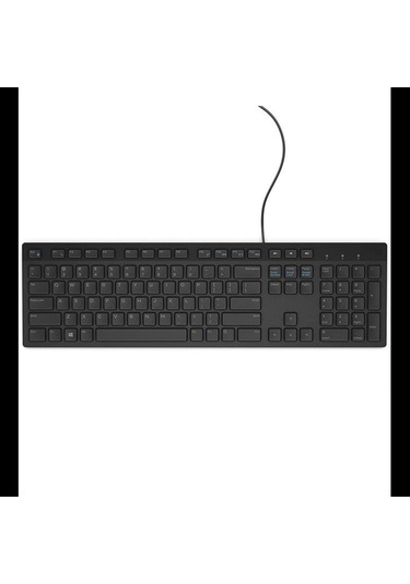 Dell Kb216-bk-ınt, Siyah, Usb Kablolu, İngilizce, Multimedya Klavye