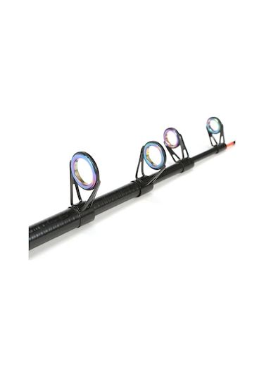 Lemestar Kalıcı Karbon Fiber Teleskopik Yumurta Kamışı 2.1m, Hafif Ve Güçlü, Uygun Atış Performansı, Taşıma Çantası İçeren