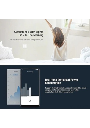 Didadodo Aqara Akıllı Ev Modülü: 2 Kanal Kablosuz Röle, Uzaktan App İle Yönetim