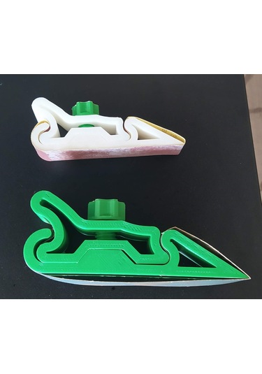 Kağıt Zımpara Tutucu El Zımparası Aparat Büyük Boy 15 Cm