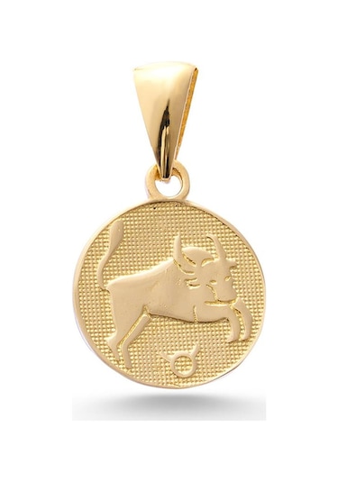 Sefa Gold 14 Ayar Altın Boğa Burcu Kolye Ucu