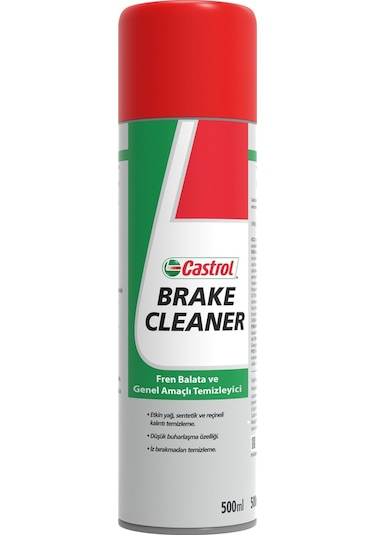 Castrol Fren Balata Ve Genel Temizleme Spreyi 500 Ml 2 Adet