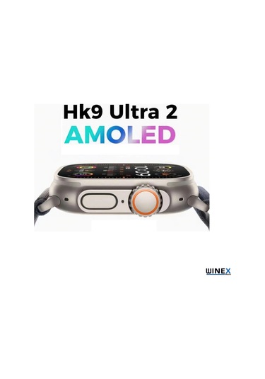 Winex Watch HK9 Ultra 2 Amoled Ekran Akıllı Saat (İthalatçı Garantili)