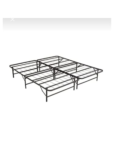 Katlanabilir Metal Karyola Çift Kişilik 135 190 Cm Ebat Model 1