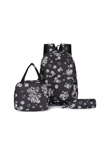 Vktech 3'lü Genç Okul Sırt Çantası Seti - Ayarlanabilir Kayışlı, Su Geçirmez Moda Çocuk Çantasıkahverengi Kahverengi