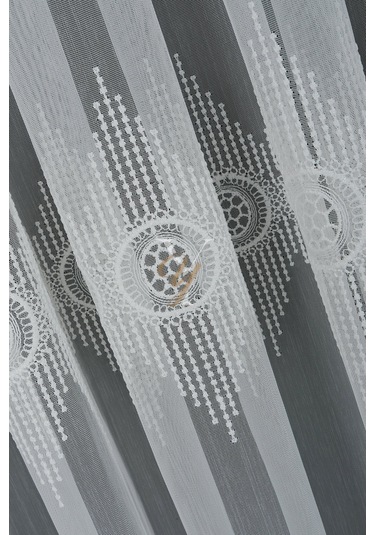 8p9553 - 12p9553 Tül Perde V-fikse Ekru