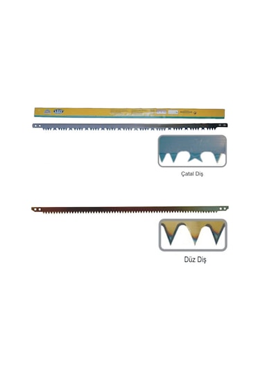 Abay Dar Kolastar Testere Ağzı - Düz Diş 60 cm