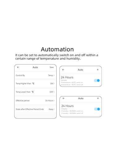 Vkemall Ewelink Akıllı Sıcaklık Kontrol Cihazı 20a - 2m Sensör, Uzaktan Erişim, Zamanlama, Alexa/google Uyumlu, Tarihsel Veri Takibi