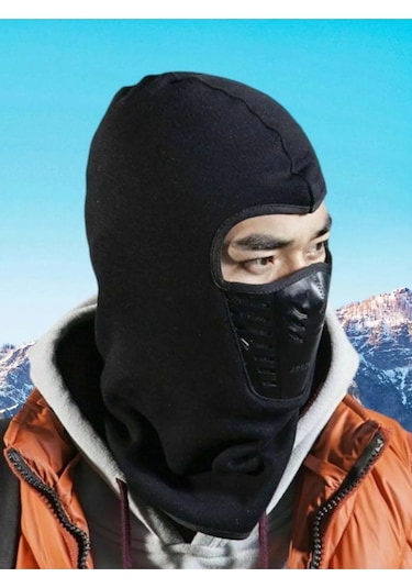 Mood Agenda Unisex İçi Termal Polar Bisikletçi ve Motorcu Maskesi