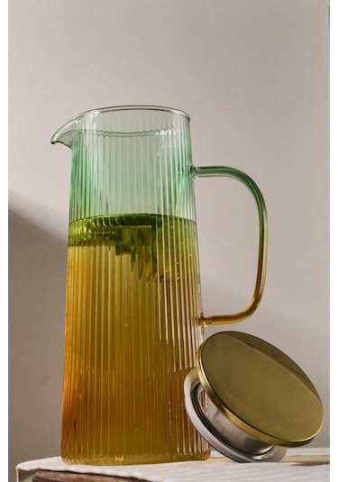 Pina Renk Harmanı Filtre Kapaklı Color Sürahi 1300ml